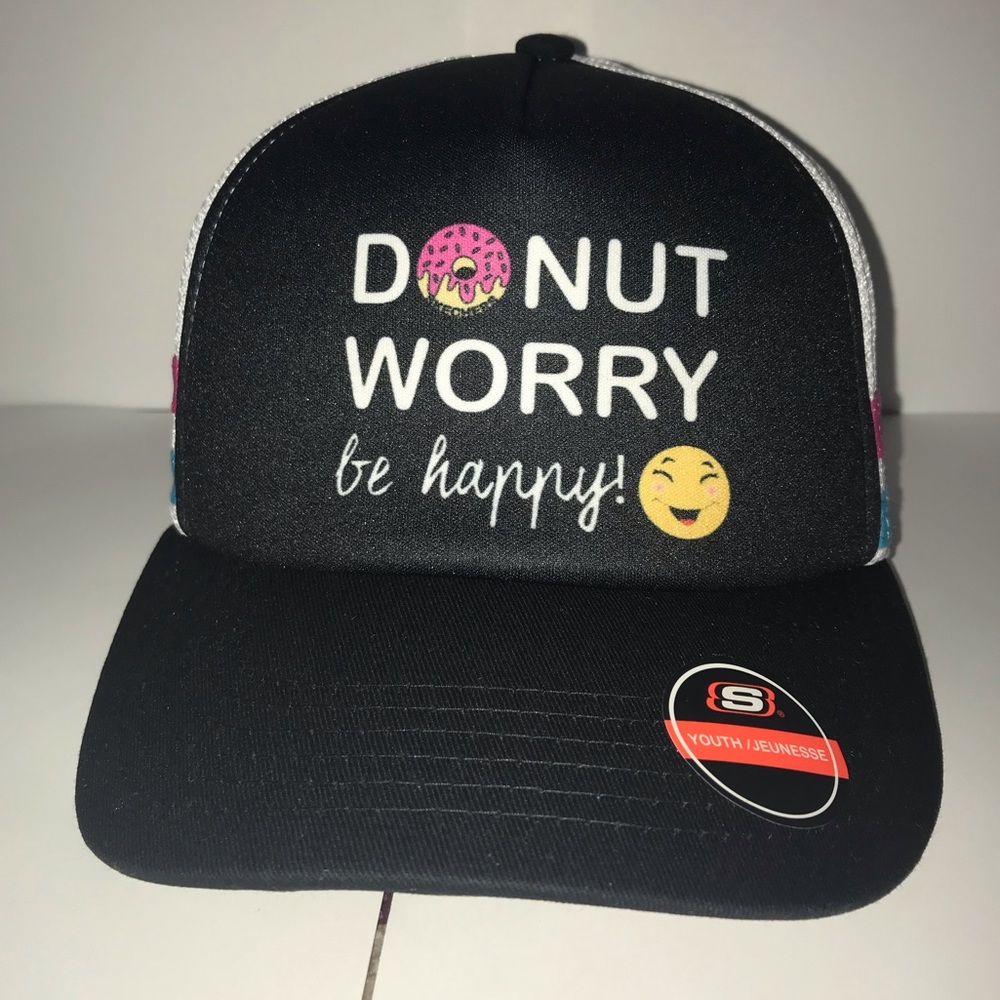 NEW Adjustable “Donut Worry” Skechers Cap
